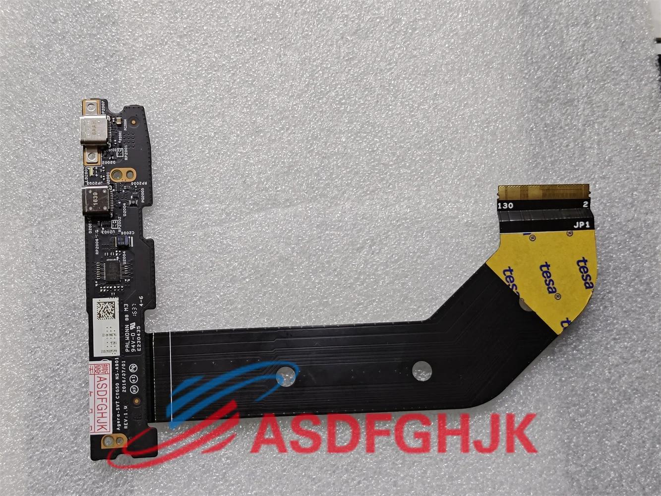 Imagem -01 - Interface de Carregamento para Laptop Placa Usb tipo c Cabo Lenovo Yoga 91013ikb 80vf-ns-a901 Original Lenovo-ns-a901 interface de carregamento para laptop placa usb tipo c cabo lenovo yoga 91013ikb 80vf ns a901 original lenovo ns a901 01