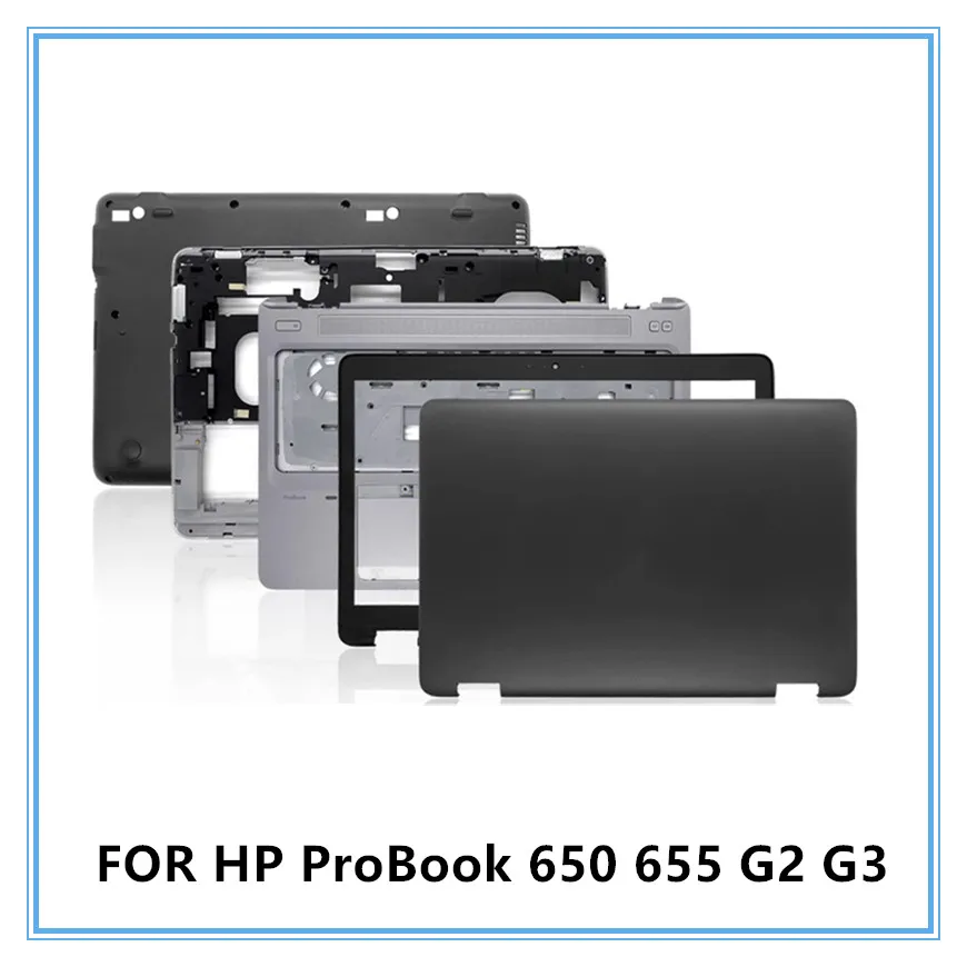 

For HP ProBook 650 655 G2 G3 Laptop LCD Back Top Cover/Front Bezel/Palmrest/Bottom Cover/Hings