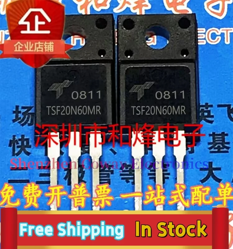 10PCS-30PCS  TSF20N60MR  TO-220F MOS    In Stock Fast Shipping