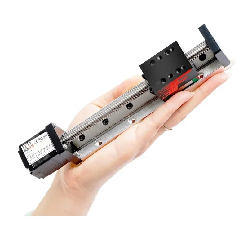 Stepper Motor Aluminum Type Short Linear Rail Guide