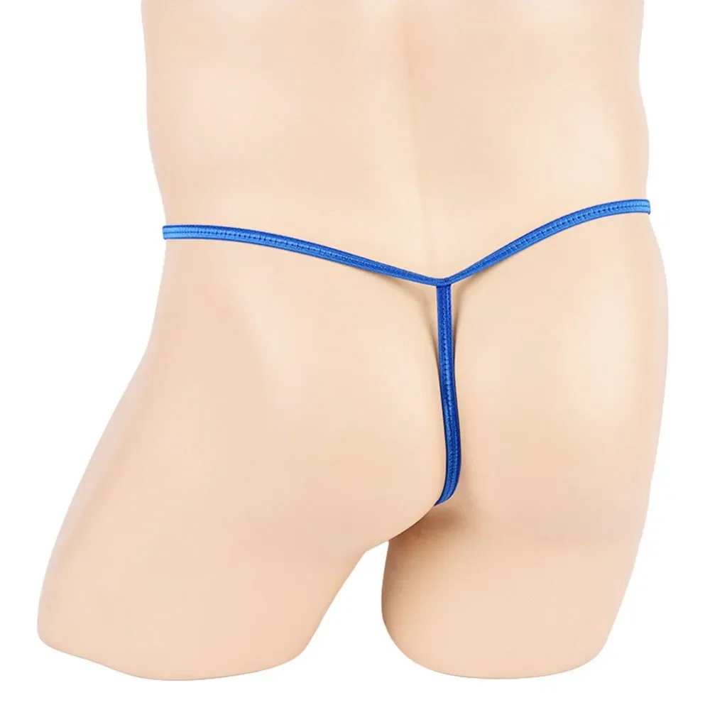 Ultra Thin Thong Underwear For Men, Sexy Back Bikini G String, Enhances Your Physique, Made With Ice Silk Fabric