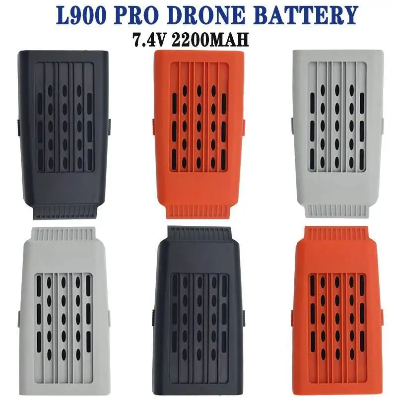 For LYZRC L900Pro Drone L900 Pro SE MAX Quadcopter LI-ion Battery 7.4V 2200MAH Lipo Battery For L900 Pro Max Drone - view 4