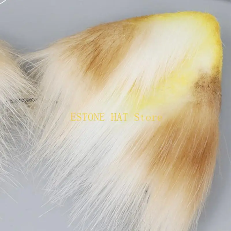 49mf Cosplay Ear Hoofdband Vrouw Studenten Carnavals Anime Character Haarband Kat oorhoofdbanden pluche kersthaarring