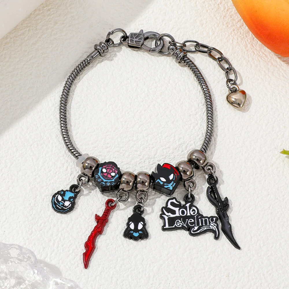

Anime Solo Leveling Bead Pendant Personalized Cool Men's Women's Accessories Suitable as Toys and Peripheral Gifts for Fans