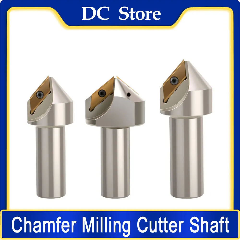 

ECC Extended Edge Chamfer Tool Set - Full Range CNC Chamfer Tool Holders, 15-75° Chamfer Milling Cutter Shank XET10101 XCET170