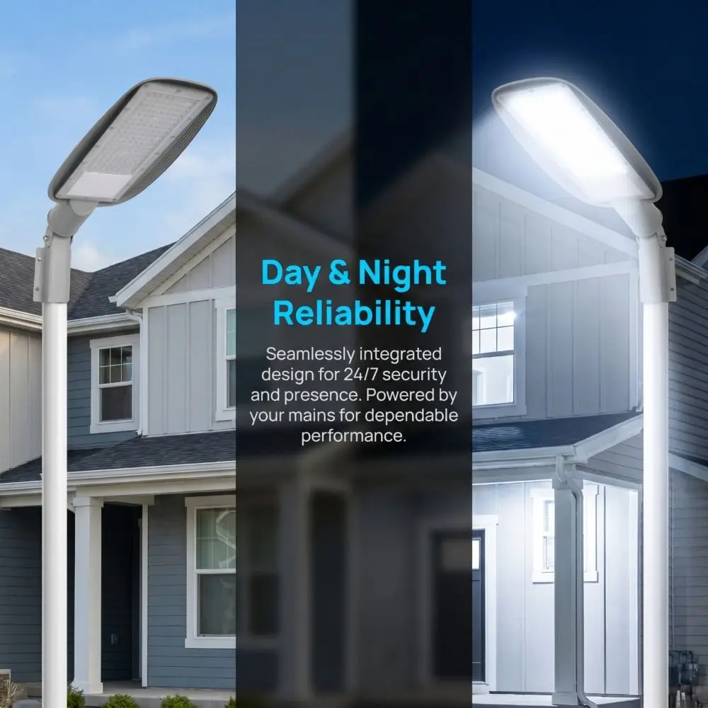 IP67 Waterproof LED Outdoor Street Light Adjustable Lamp Arm Single Arm Lamp Heads LED Street Light Double Arm Lamp Heads