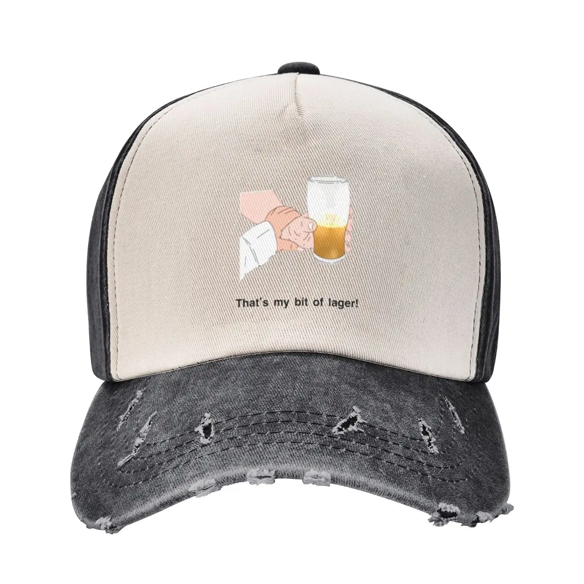 Peep Show That's my bit of lager! Baseball Cap Golf Wear |-F-| Luxury Hat For Girls Men's