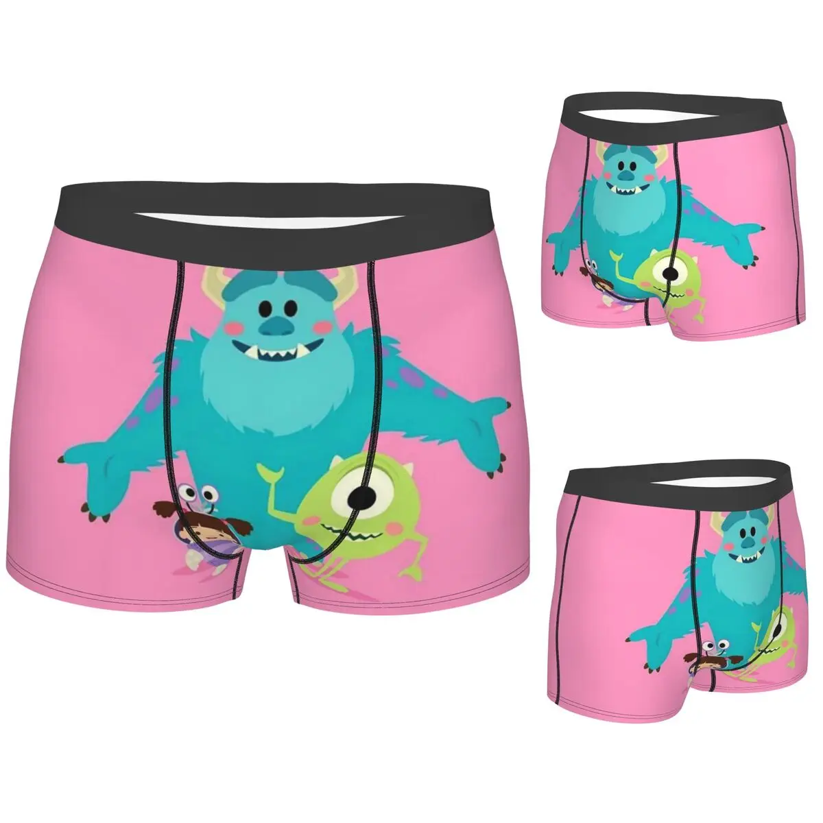 

Boxer Underpants Shorts Monsters Sulley Panties Male Soft Underwear for Homme Man Boyfriend Gifts