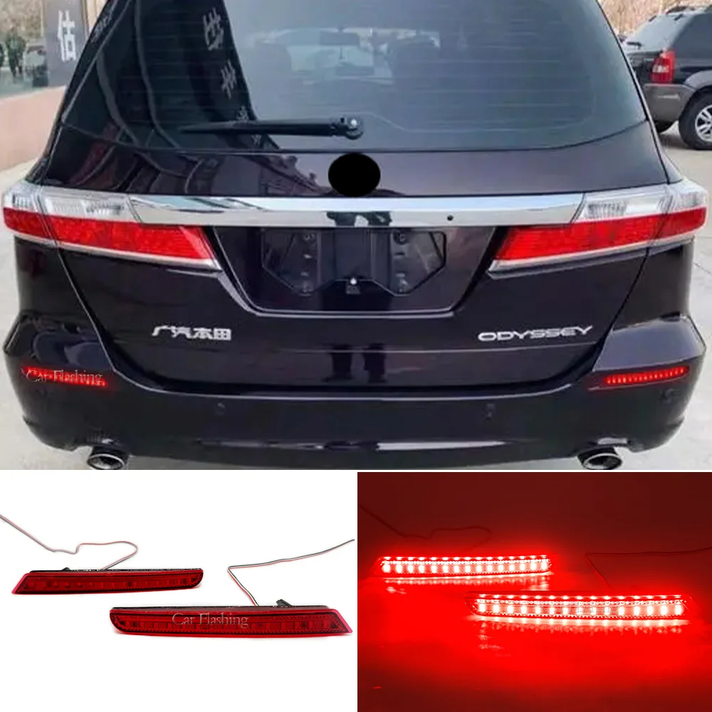 

For Honda 09-14 Odyssey rear bumper lights, rear bumper anti fog lights, brake lights