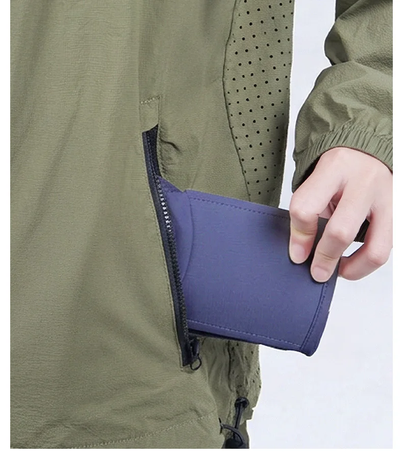 Naturehike Outdoor-Baseballmütze zum Wandern, UPF 50+, Sonnenhut, ultraleicht, faltbar, Sporthut, Sommer, atmungsaktiv, wasserdicht, für Herren und Damen – Detail 5