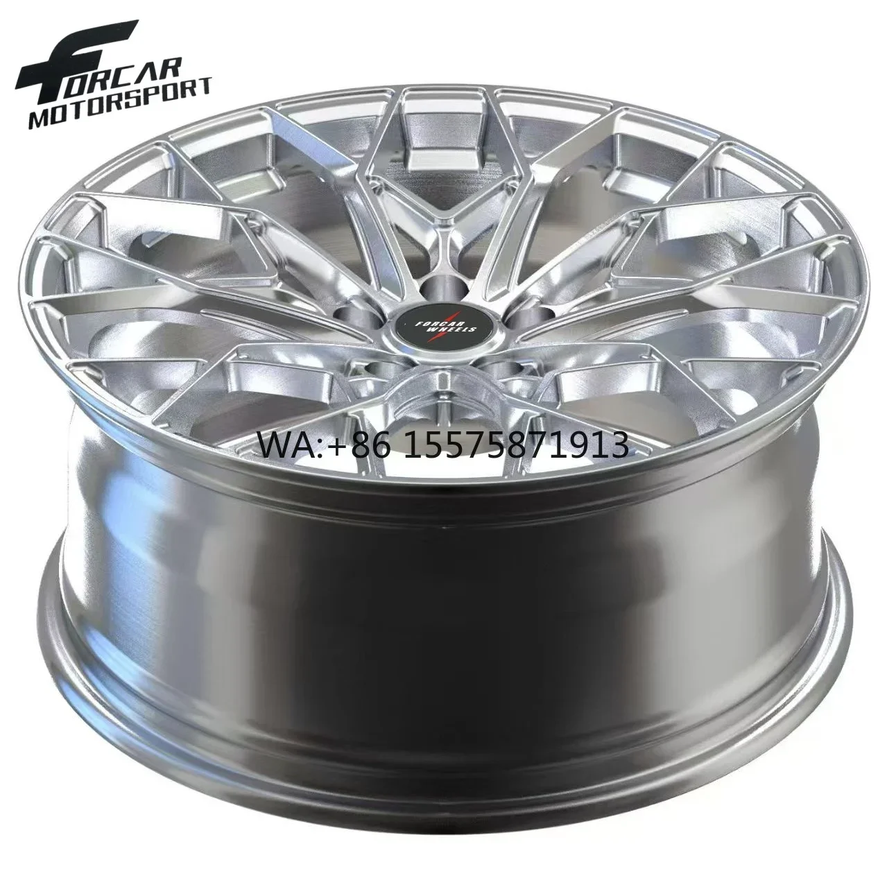 

Passenger Car Silver Color High Performance Monoblock Forcar Aluminum T6061 Custom 16-24 Inch Alloy Forged Wheels Rims