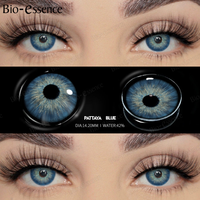 Bio-essence 1 Pair Colored Contact Lenses for Eyes Blue Lenses Lenses Gray Lenses Green Eye Natural Lenses Fashion Lenses Beauty