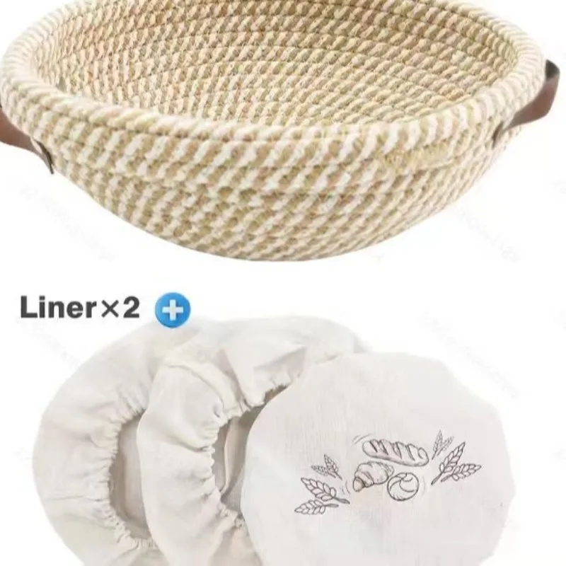 Oval Baking Mat Bread Fermentation Basket Noodle Basket Bread Basket