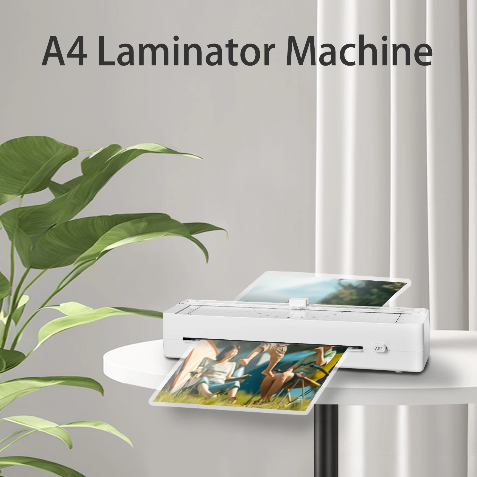 A4 Laminating Machine Desktop Hot Lamination 230mm Entry Width 9 inches Thermal Laminator Machine Quick Warm-up for A4/A5/A6