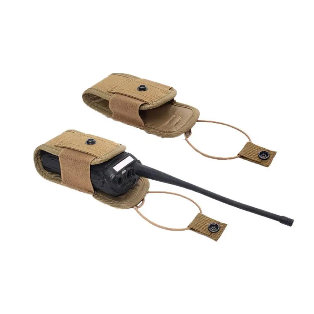 Outdoor Taktische Walkie-Talkie-Tasche für MOLLE, Multifunktionale Handytasche Taktische Hüfttasche Funkgeräte-Schutzhülle – Detail 23