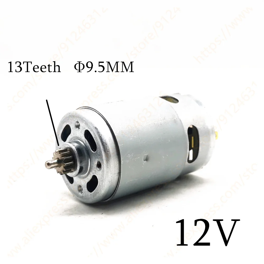 13 Teeth RS-550VC-8518 Motor 12V Replace for  GSR GSB 12-2-LI 120-LI GSR12-2-LI GSR12-LI GSB120-LI GSR120-LI screw driver