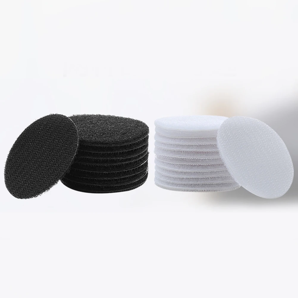 

20 Pairs Premium Carpet Marker Stickers Durable Creative Sofa Sticker for Home Living Room Bedroom Office Black Color