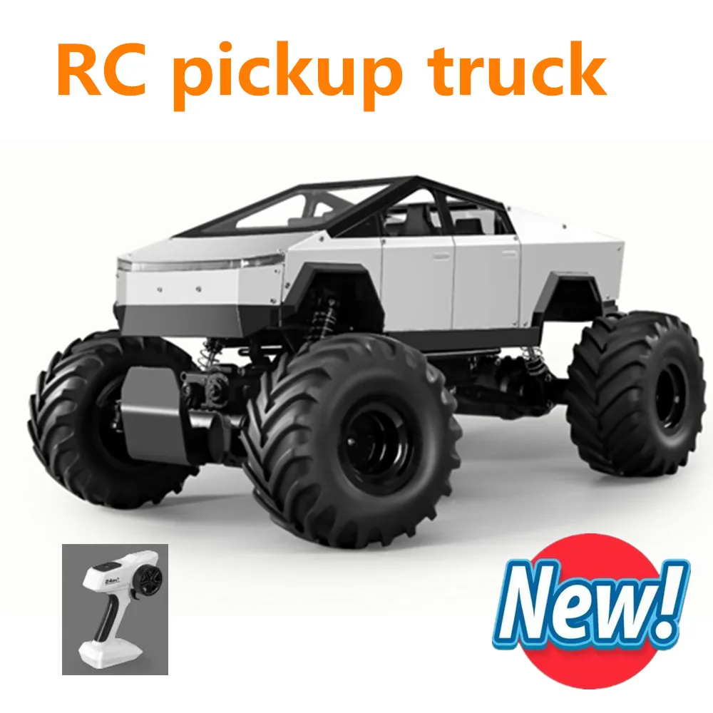 1:8 RC Car Alloy Off-Road Vehicle RC Pickup Truck 45CM Large Size   Toy Car Model Toy Game 20 Minutes For Boys Gifts