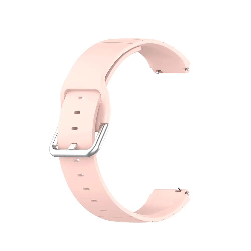 19 مللي متر ساعات سيليكون العصابات ل Umidigi Uwatch 3/ Uwatch GT/ Veryfitpro ID205L Smartwatch الرياضة الأشرطة استبدال معصمه ID205