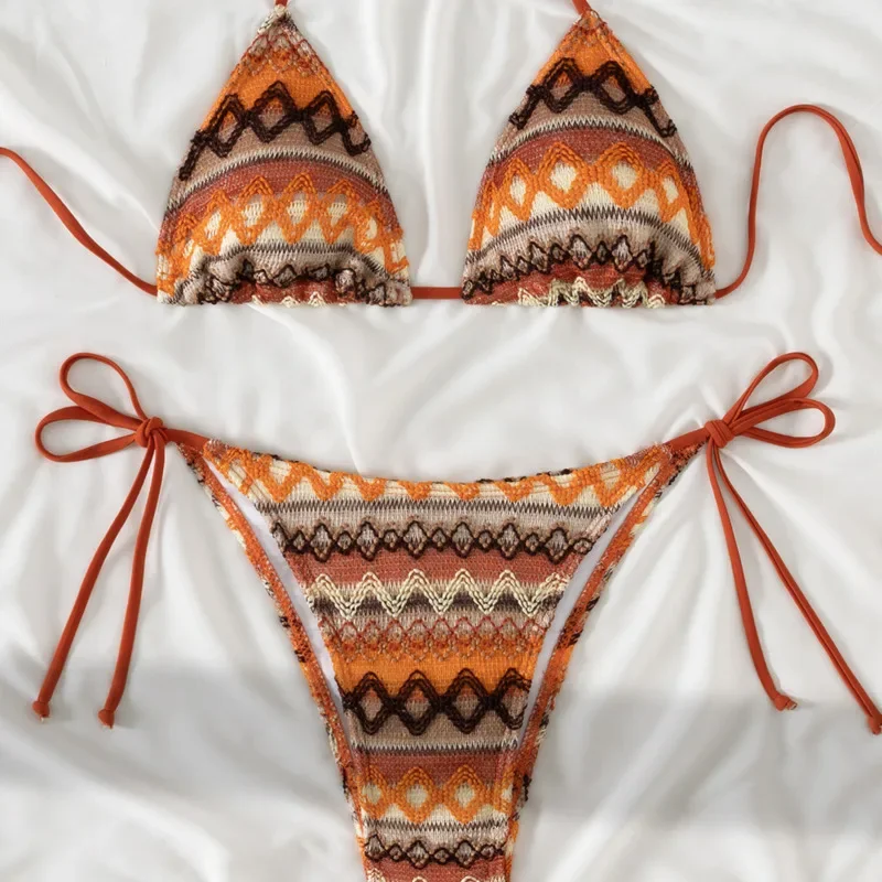 Bikinis sexis de verano, trajes de baño para mujer, traje de baño Push Up para mujer, ropa de baño para playa, trajes de baño, conjunto de Bikini brasileño, bañista para piscina 2025