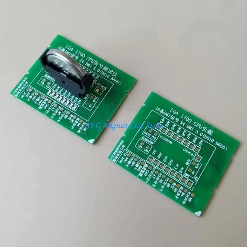 U75B LGA1700 Interfaccia CPU Madri schede prova della scheda caricamento della scheda caricamento Indicatore LED Tester