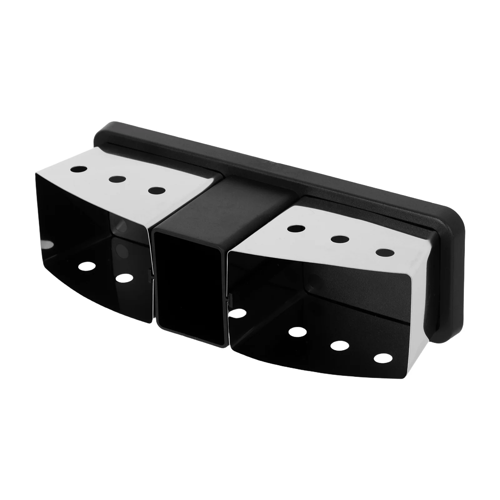 

3 Compartment Coffee Condiment Packet Organizer Stainless Steel Sugar Tea Bags Holder Creamer Storage Container Kitchen Bar