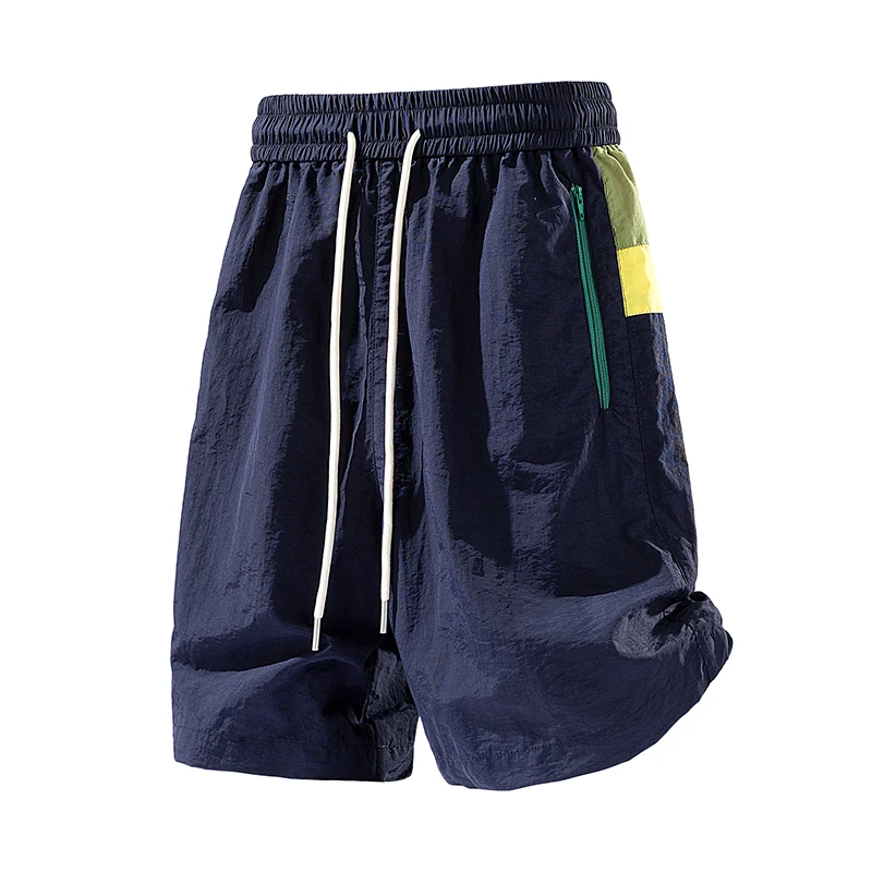 

Новые летние быстросохнущие шорты для мужчин 2026 года – Охлаждающие спортивные пляжные брюки для активного отдыха – Свободные брюки больших размеров