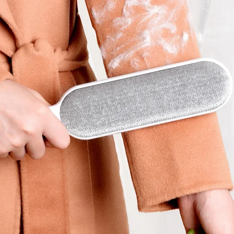 Magic Clothes Lint Remover Reusable Pet Cat Hair Fur Roller Brush Portable Lint Remover Brushes - Lint and Fur Remover Dog & Cat image 2