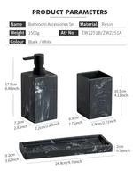 Resin Bathroom Accessories 6