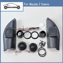 Tweeter per accessori per auto Sourcenlen per altoparlante a triangolo con corno Demio Mazda 2