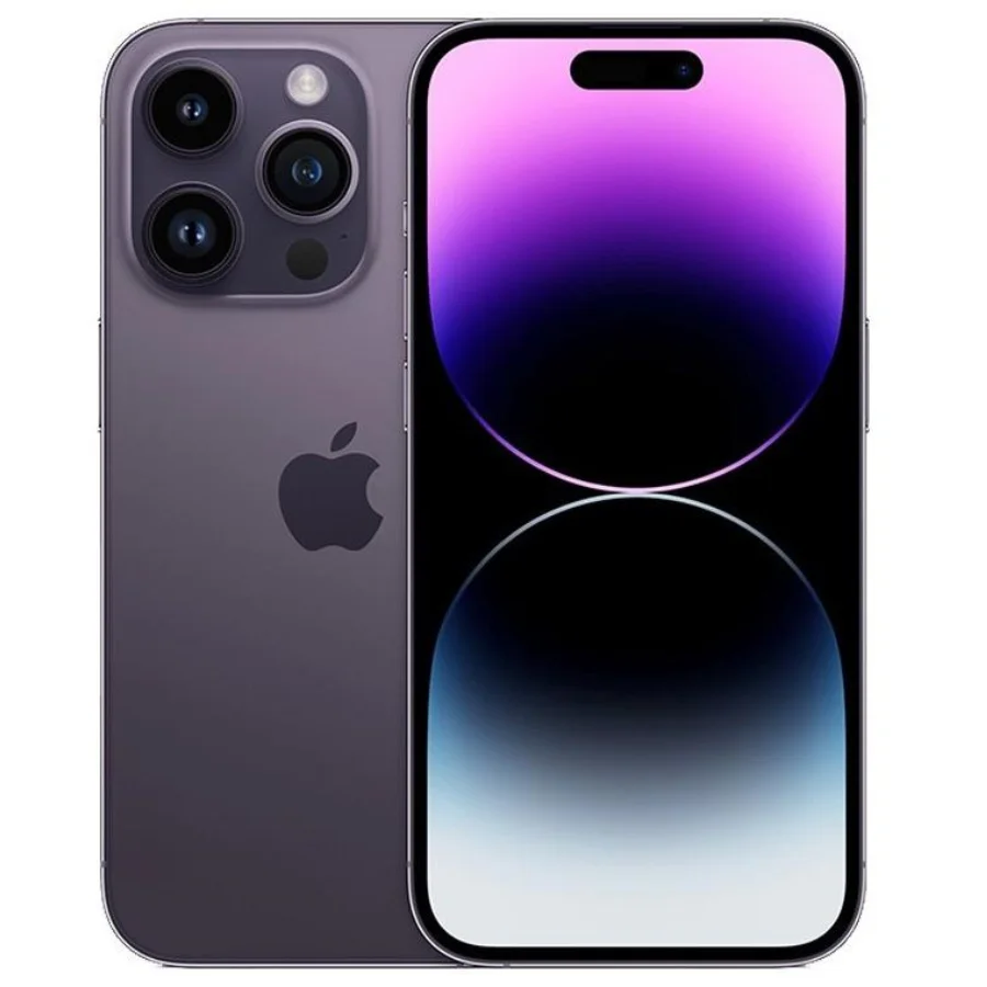 Ponsel pintar Apple, iPhone 14 Pro 128GB 256GB 512GB ROM 6GB RAM Dual eSIM 1SIM + 1eSIM 6.1 "OLED Face ID NFC A15 5G tidak terkunci