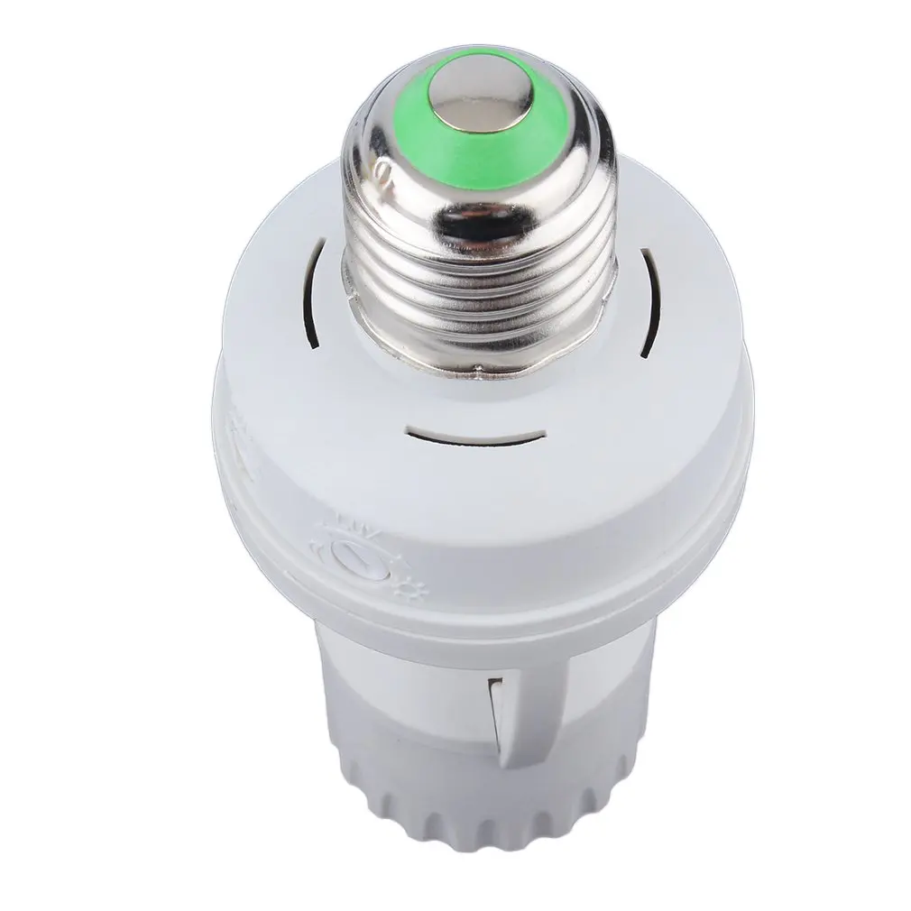 AC100-240V E27 Socket Converter with PIR Motion Sensor LED E27 Lamp Base Intelligent Switch Light Bulb Lamp holder