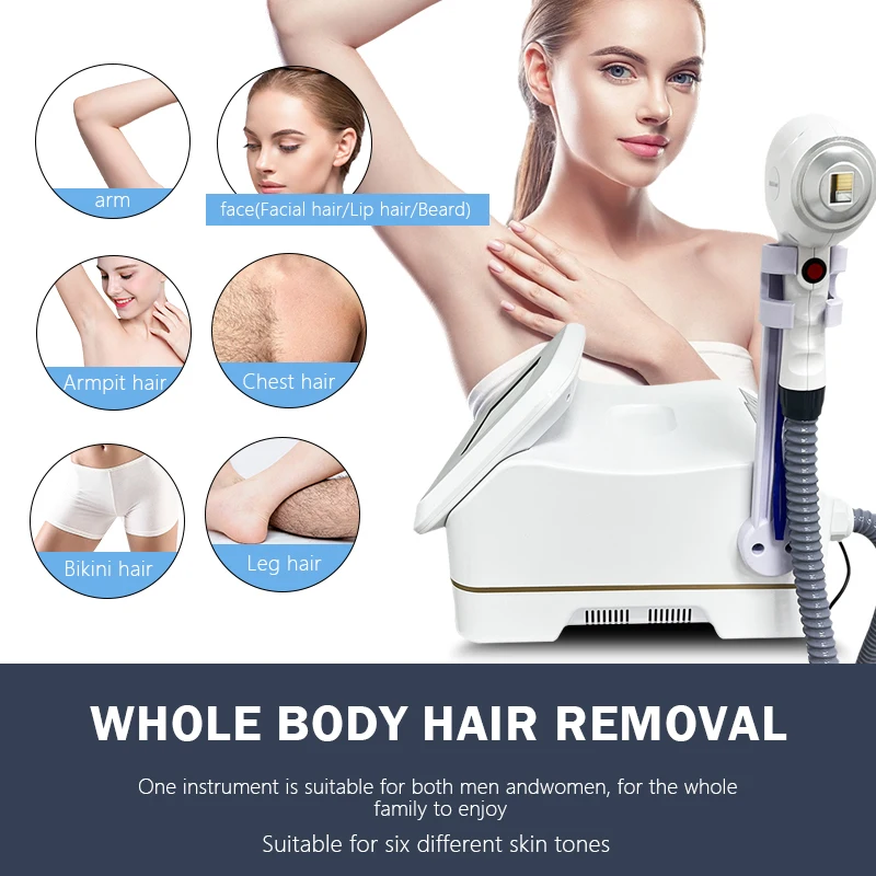 ‌ 2025 Nuovo mini diodo 4 lunghezze d'onda 755 808 940 1064nm 4000w macchina indolore per la depilazione con ringiovanimento della pelle certificato CE ‌