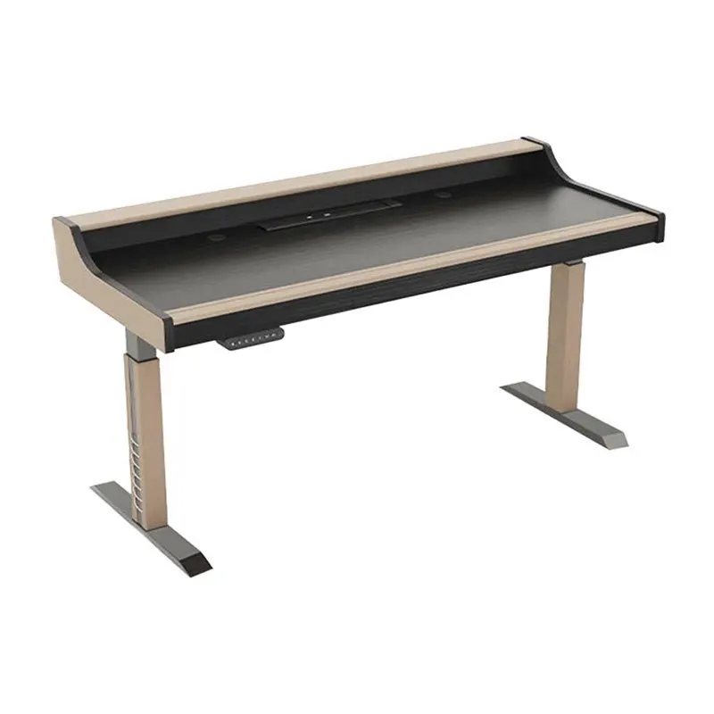 Solid wood electric lifting computer desk Smart Italian minimalist desk, student table Designer home desk