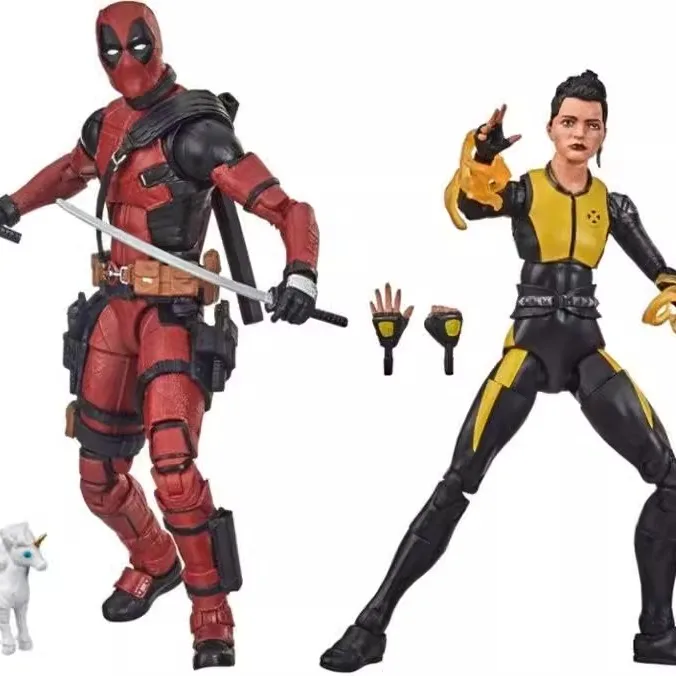 Marvel Legends Deadpool 2 Boxed Fox X-Men Deadpool Negasonic Teenage Warhead Domino Cable Action Figure Toys Collection Gift