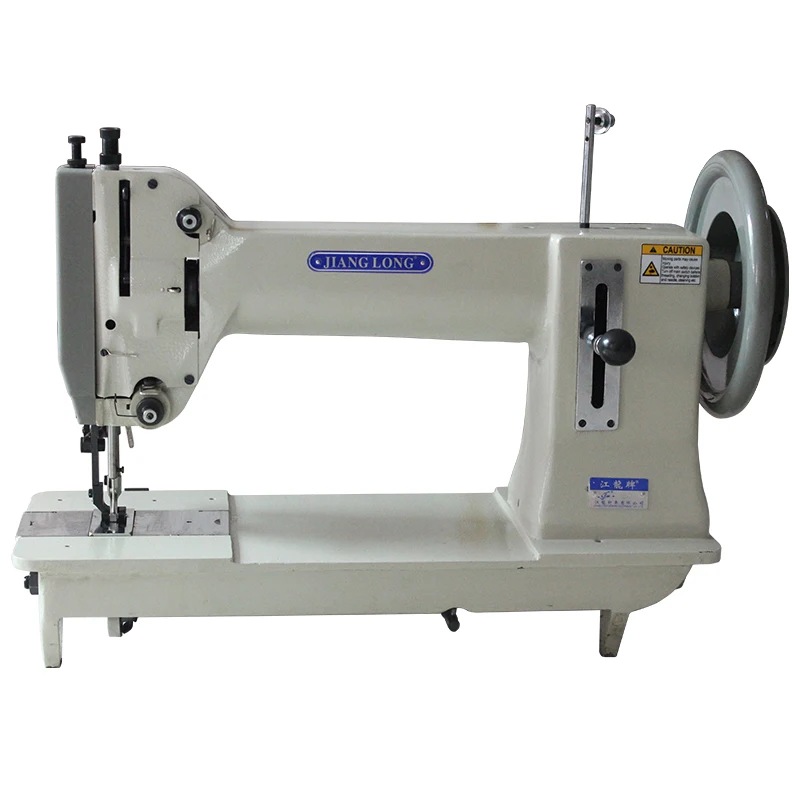 Thick Thread Flat Bed Single Needle Super Lockstitch Industrial Sewing Machine