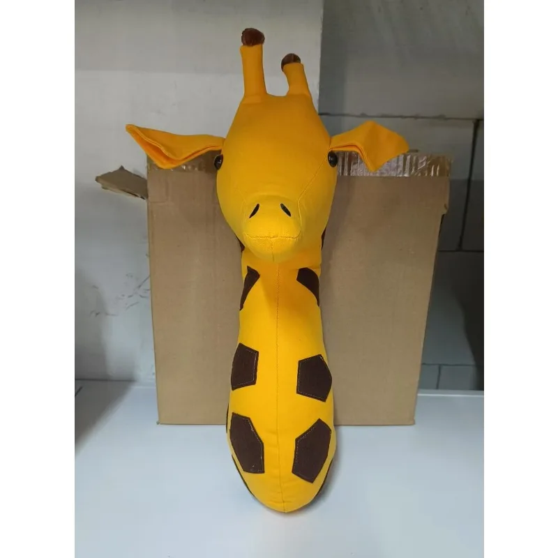Handmade Felt Animal Heads, INS Room Wall Decor, Soft Plush Toys Decoration, Practical Accessories for Children Bedroom Use