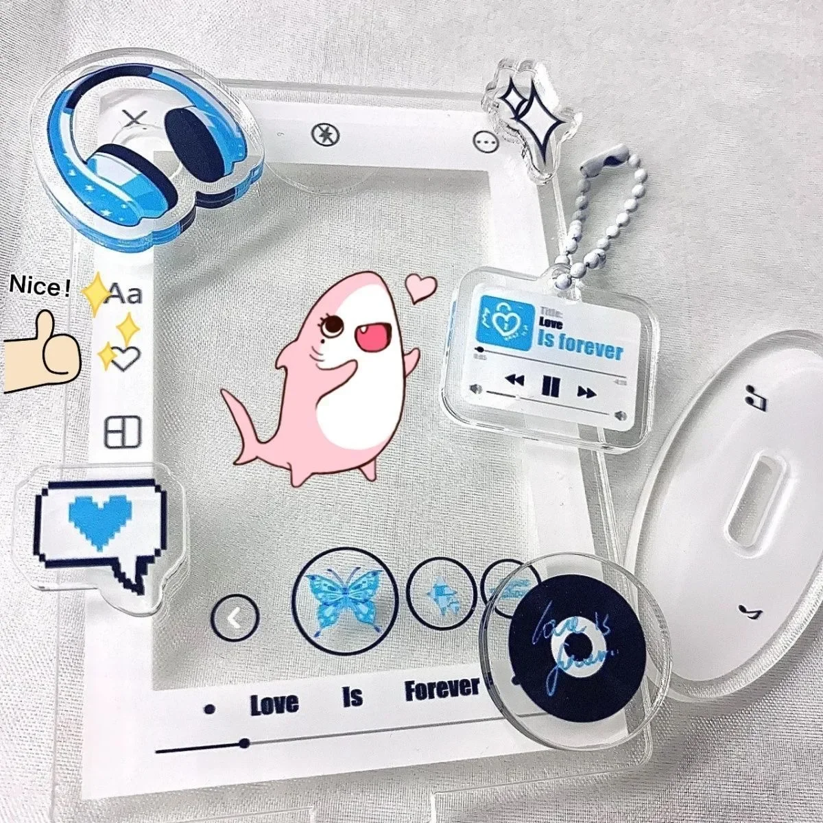 Новая акриловая табличка без атрибутов, табличка-вставка для карточек, дисплей для фоторамки своими руками