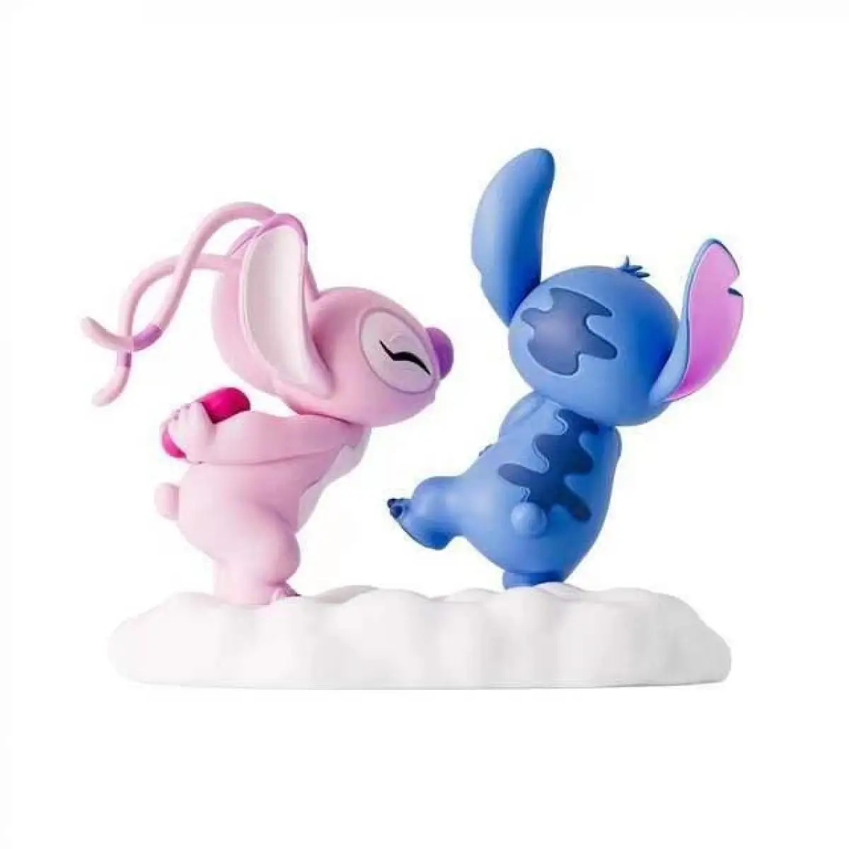 الغريبة وفتاة تقبيل تمثال بولي كلوريد الفينيل Kawaii سطح المكتب سيارة زخرفة للأزواج الخيال العلمي الرومانسية الكرتون تحصيل الديكور نموذج