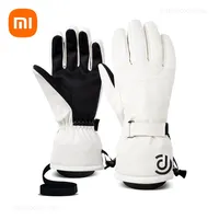 Xiaomi Men Women Winter Ski Gloves Waterproof Touch Screen Warm Full Fingers Anti-Slip Skiing Cycling Outdoor Snow Sports Gloves