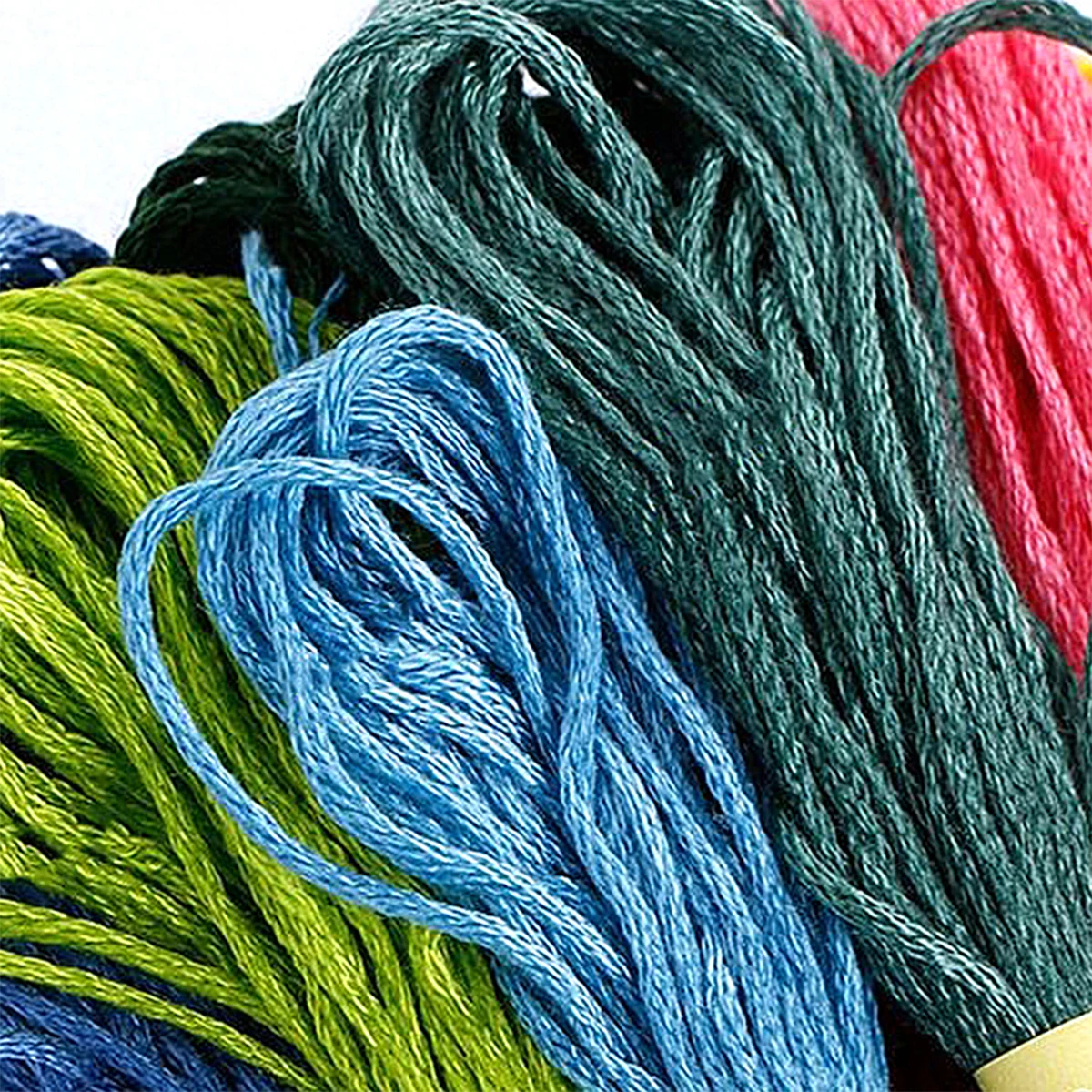 Colorful Embroidery Floss 100 Skeins Cross Stitch Threads for Hand Cotton Embroidery For Making Sewing Cloth Set Diy Craft