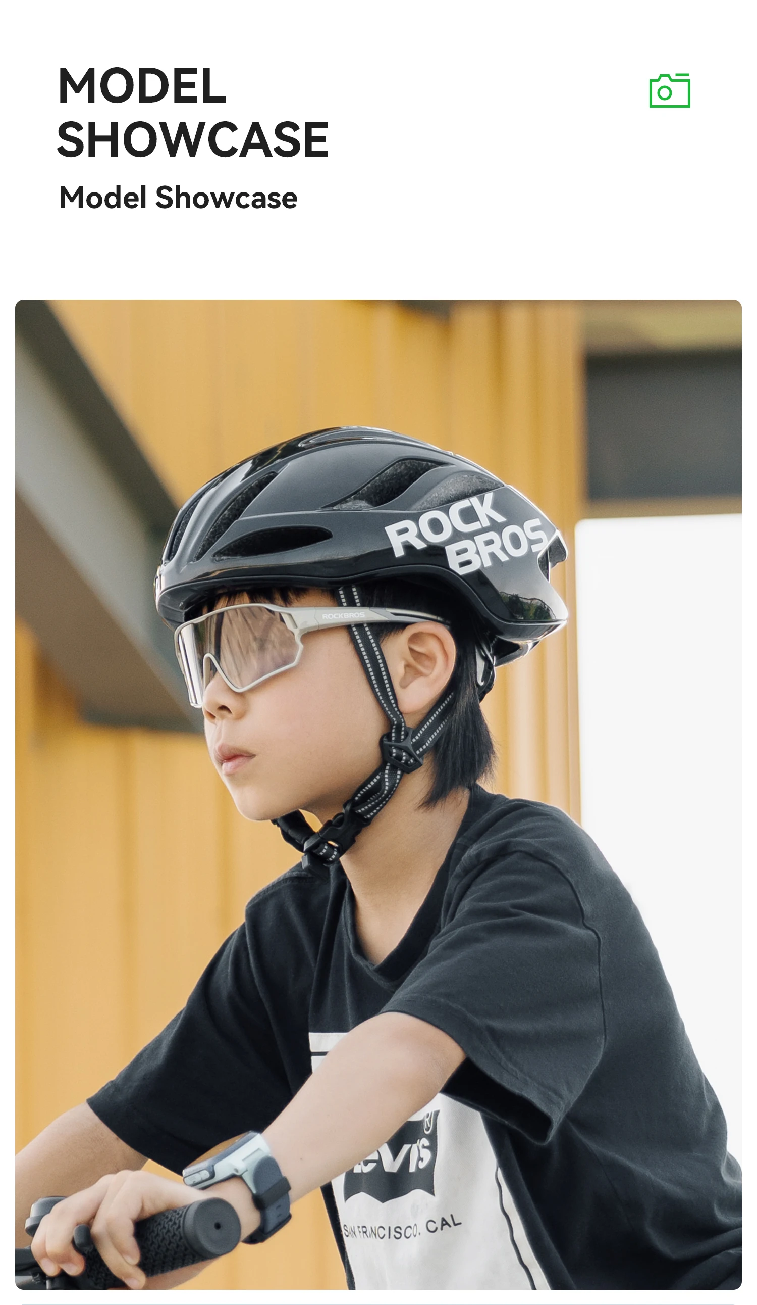 ROCKBROS Kinder-Fahrradhelm, atmungsaktiv, leicht, mit hochdichtem Schaumstoff, einteilig geformt, stoßdämpfend, Jugendhelm. – Detail 18