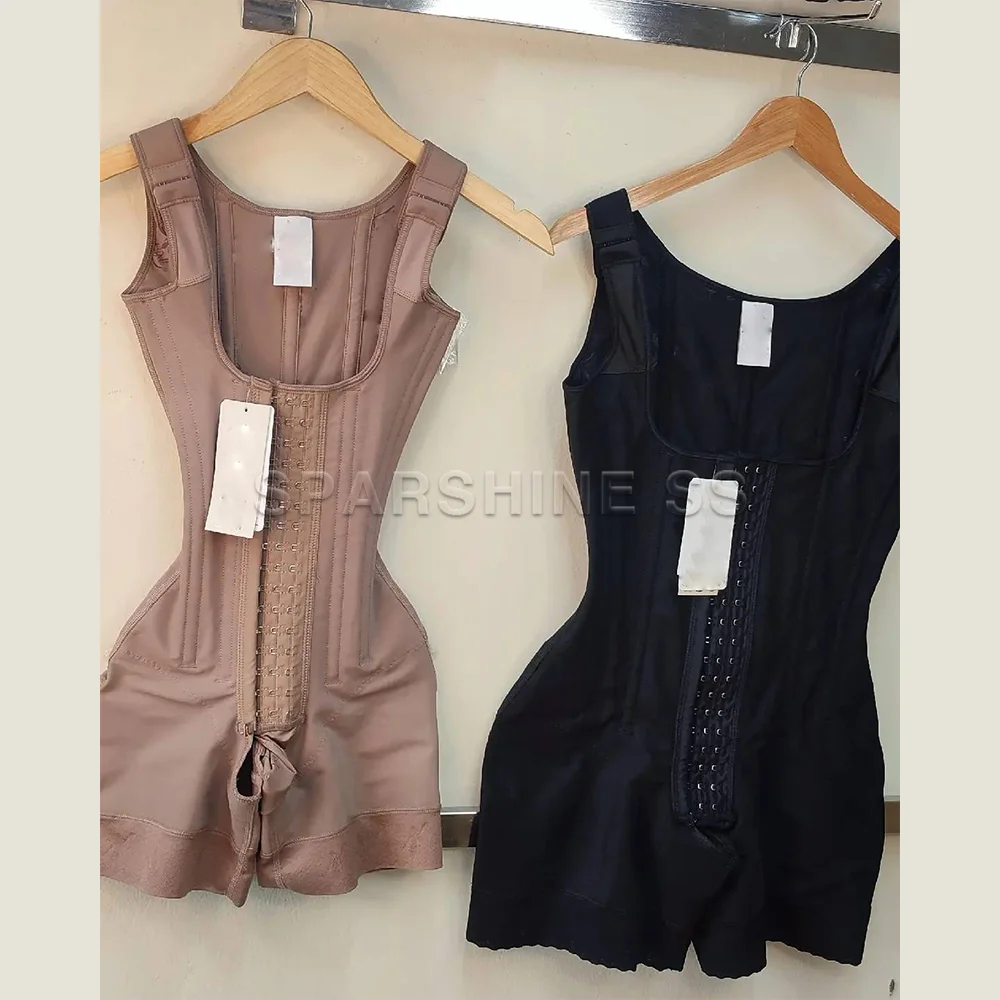 

Faja Body Shaper High Compression Girdles for Women Post Op Surgery Buttock Lifting Shorts Slimming Colombian Shapewear Bodysuit