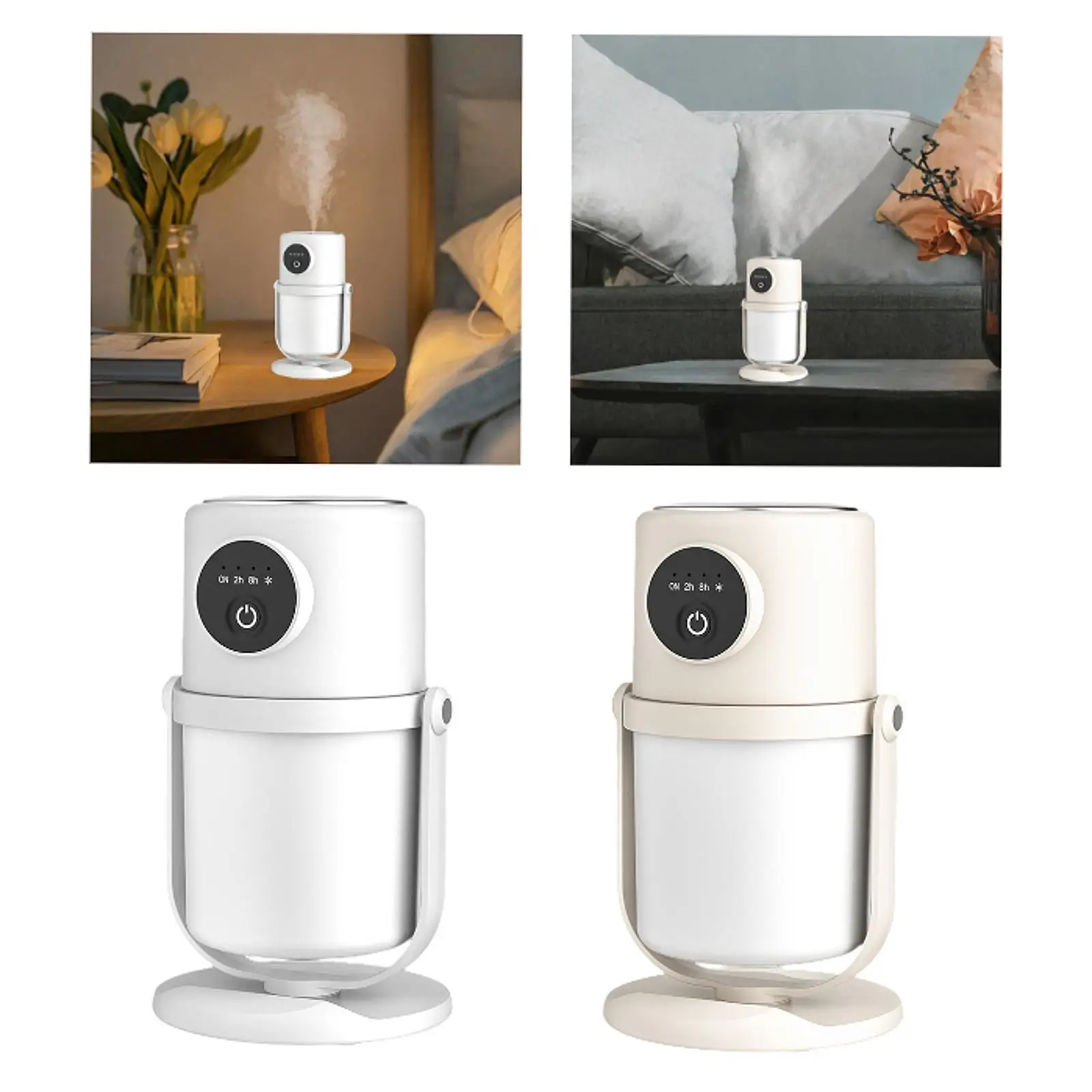 Car Humidifier 360 Degree Rotating Design Personal Humidifier for Desktop