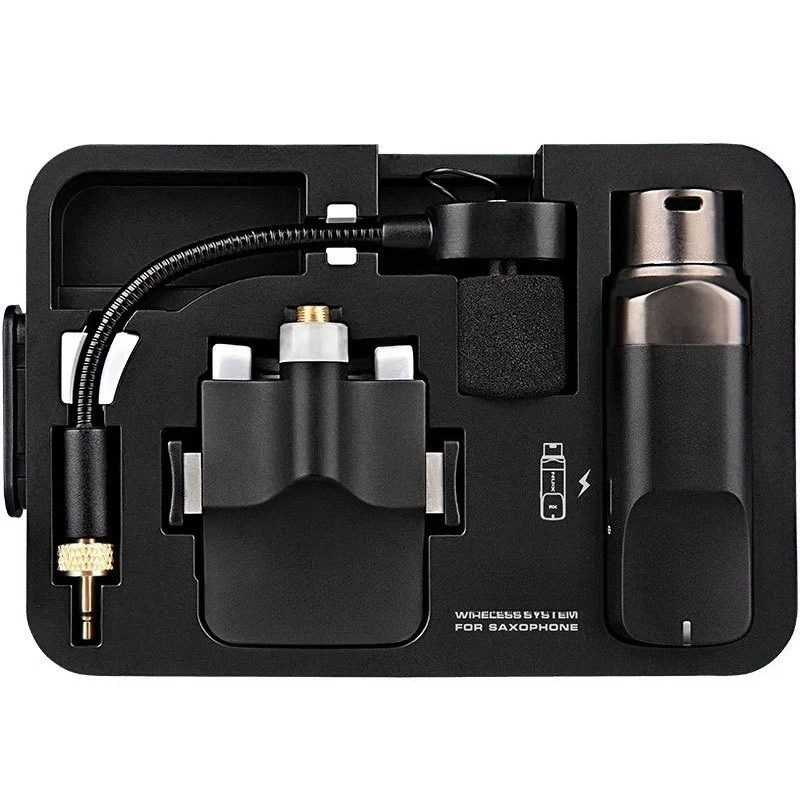 

Saxophone dedicated wireless transmission wind transmitter receiver outdoor performance microphone