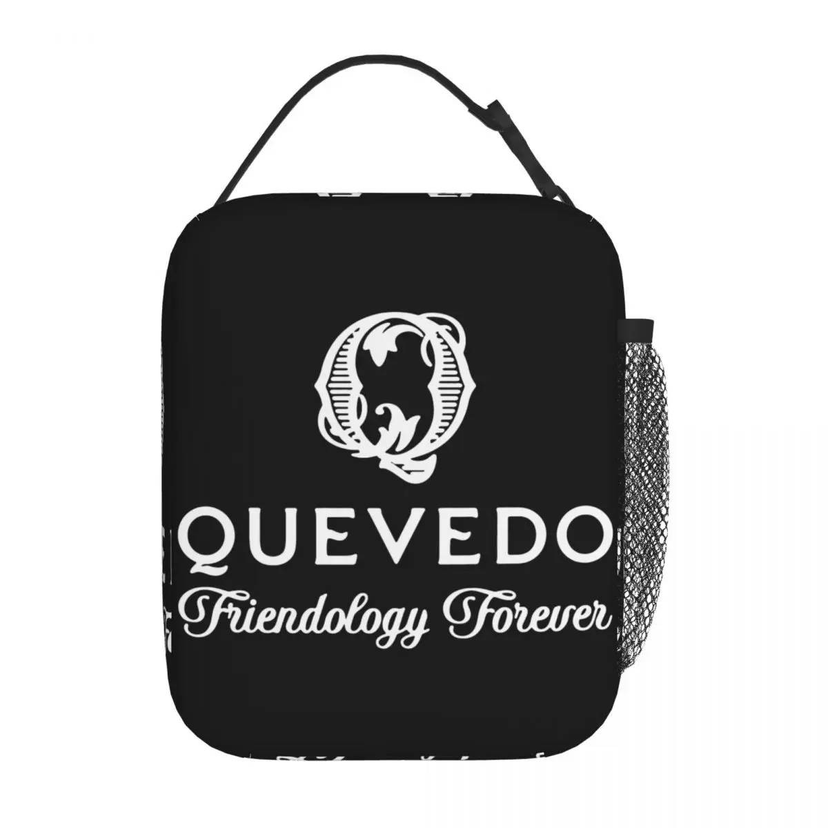 Quevedo-Bolsa de almuerzo aislada, bolso de mano para comida, vinos