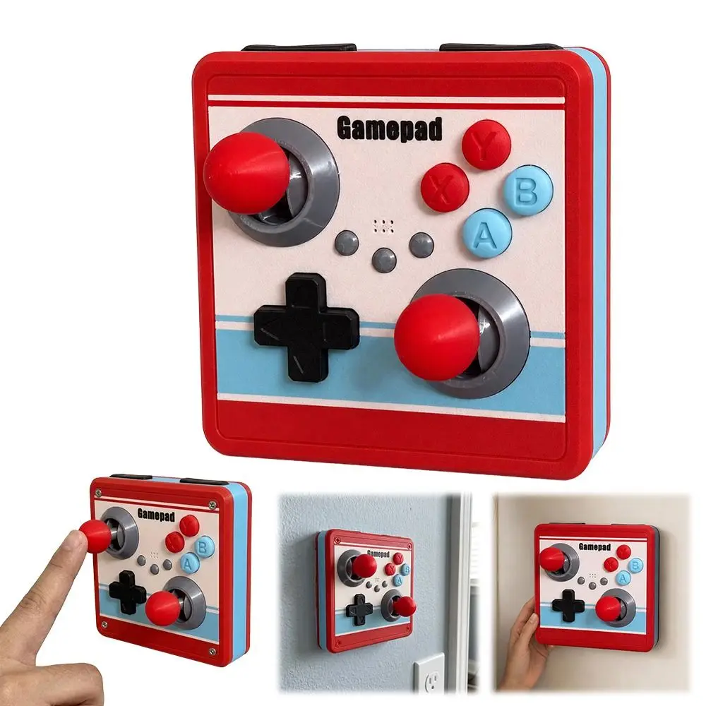 86 Switch Panel Cover Joystick Design Red Blue White Wall Switch Plate Wall Switch Decor Retro Arcade Style