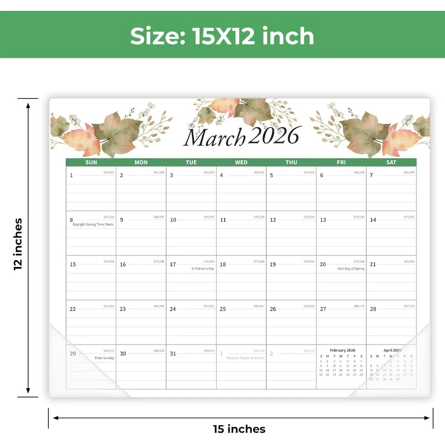 2026 Calendar Magnetic Calendar for Refrigerator Runs from July 2025 to December 2026 Fridge Calendars for School Office and Ho