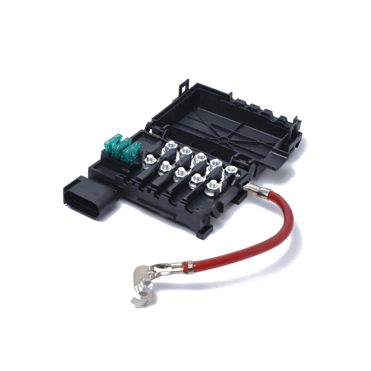 

6Pcs Car Fuse Box Auto Fuse Relay Box for 1999-2004 2002-2010 Beetle Replacement 1j0937550a 1j0937550b Black 32V