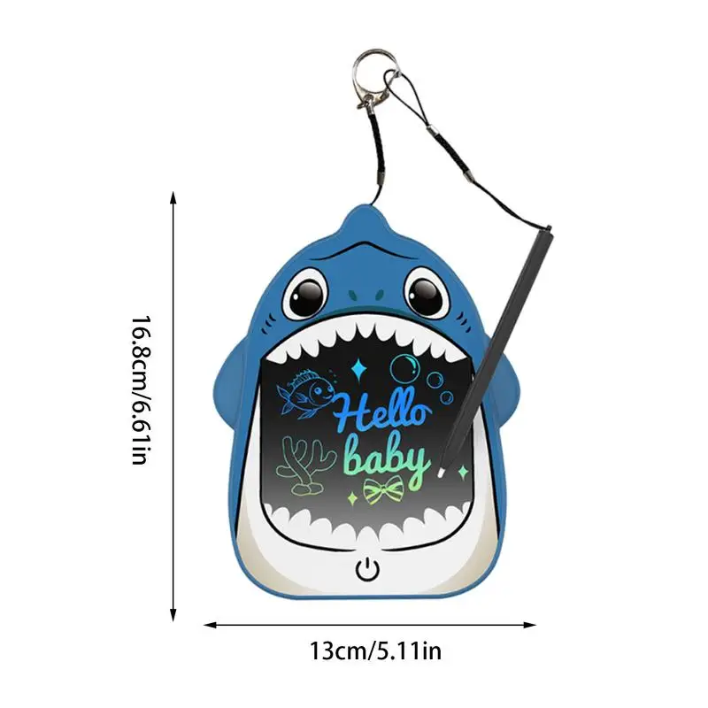 Shark Drawing Board LCD Writing Tablet Educational Writing Tablet Kids Drawing Tablet Drawing Pad Doodle Board For Toddler Aged